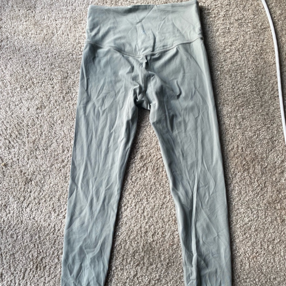 Athleta Women's Leggings - Light Gray